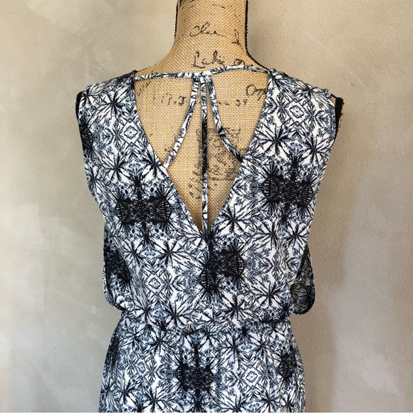 Daniel Rainn print side slit maxi dress - Picture 4 of 6